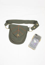 ABO-402 Large Leaf Belt Bag