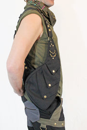 ABO-604 Dragon Scales Pocket Vest