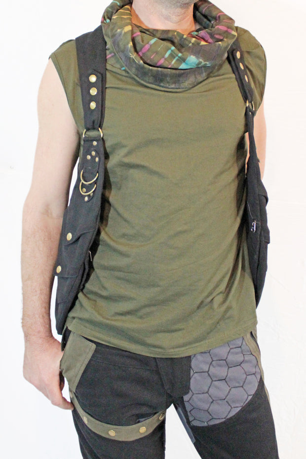 ABO-604 Dragon Scales Pocket Vest