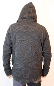 MO-601 Galaxy Reversible Hooded Sweater