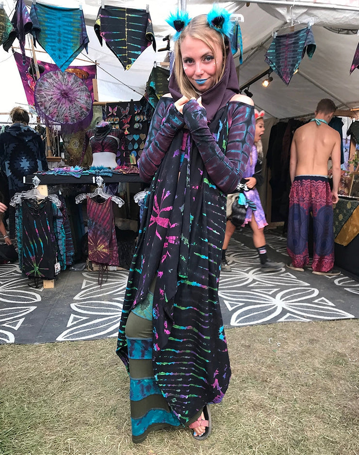 Tie Dyed Pixie Robe [ROBE-502]