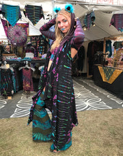 ROBE-502 Tie Dyed Pixie Robe