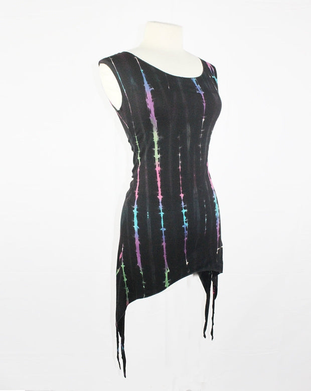 WTO-506B Tie Dyed Fairy Points Top