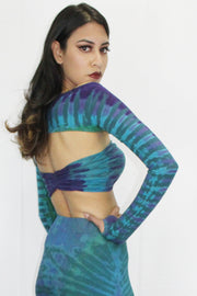 WTO-512B Just Sleeves in Multi Tie Dye