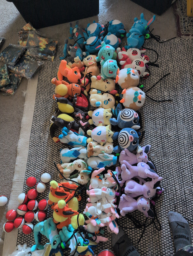 Tychi poke ball plush