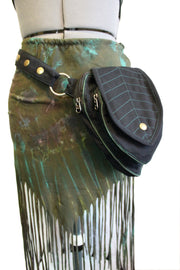 Pre Order ABO-303B Leaf Teardrop Pouch