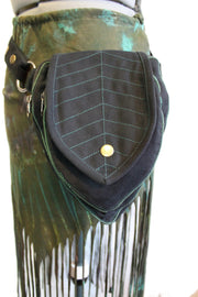 Pre Order ABO-303B Leaf Teardrop Pouch