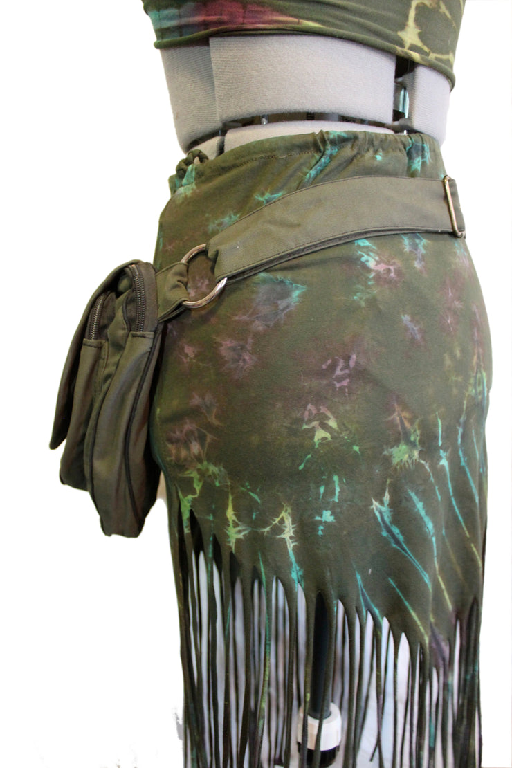 Pre Order ABO-303B Leaf Teardrop Pouch
