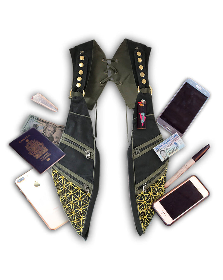 Pre Order ABO-501B Flower of Life Holster