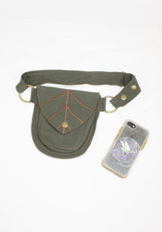 Pre Order ABO-402 Large Leaf Belt Bag