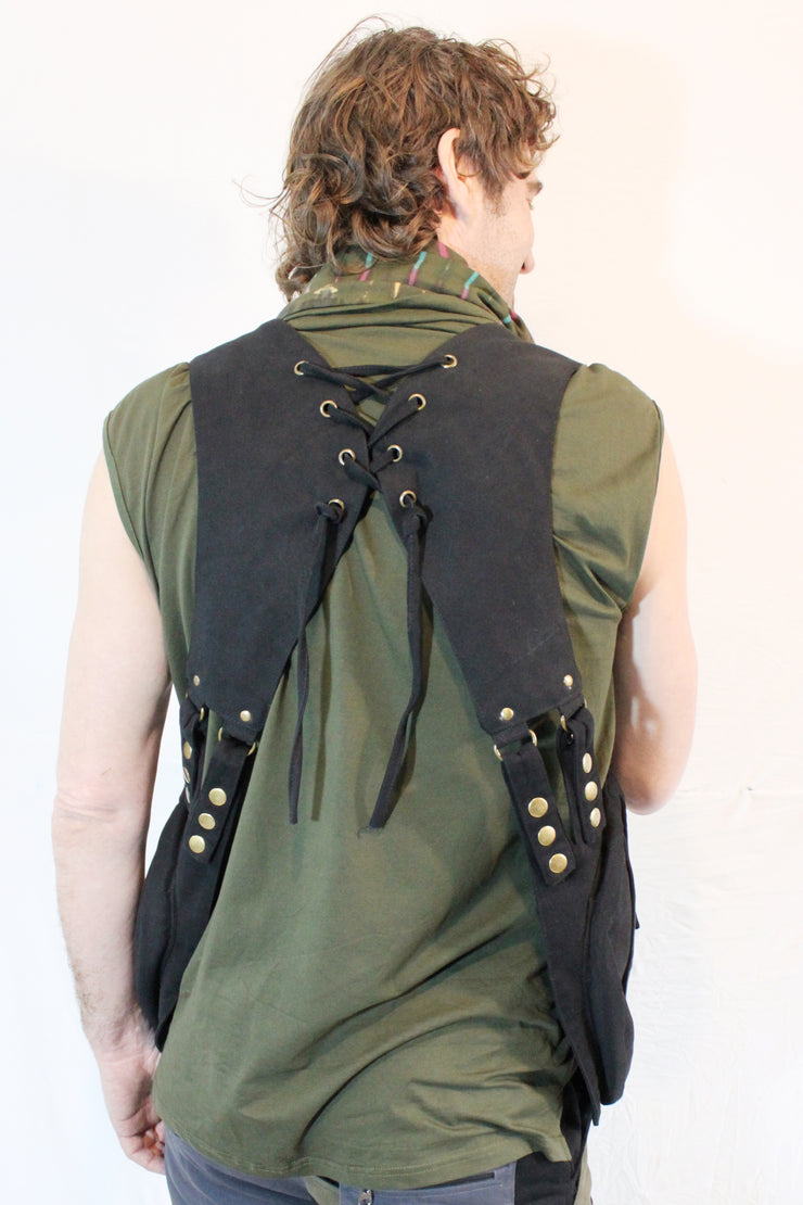 ABO-604 Dragon Scales Pocket Vest