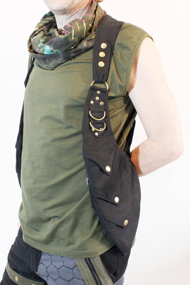 ABO-604 Dragon Scales Pocket Vest