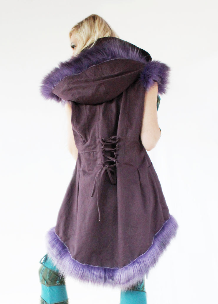 WO-502 Viking Fairy Hooded Vest