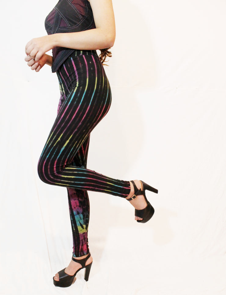 WPO-607 Tie Dyed Leggings- Final SALE only Youth Size left