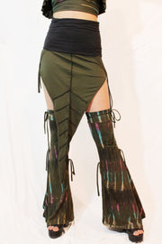 WSO-614 Tribal Double Leaf Skirt